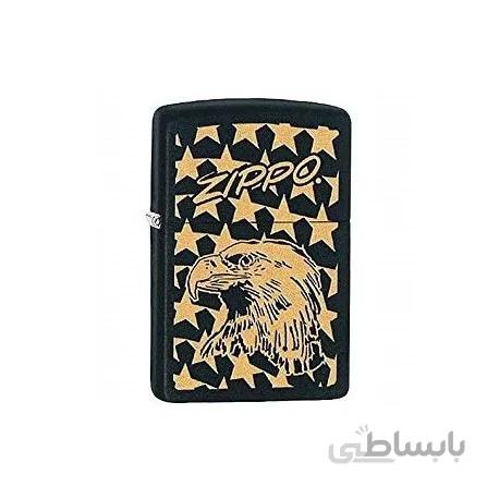 فندک اصل زیپو مدل 28763 | آمریکا | Eagle and Stars