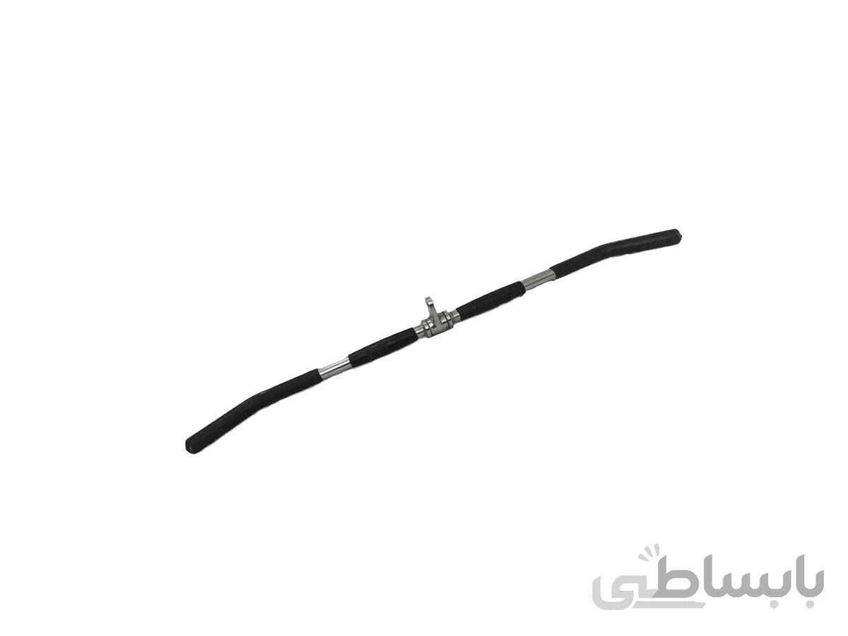 دسته لت دوسرخم 120 سانتی روکش دار