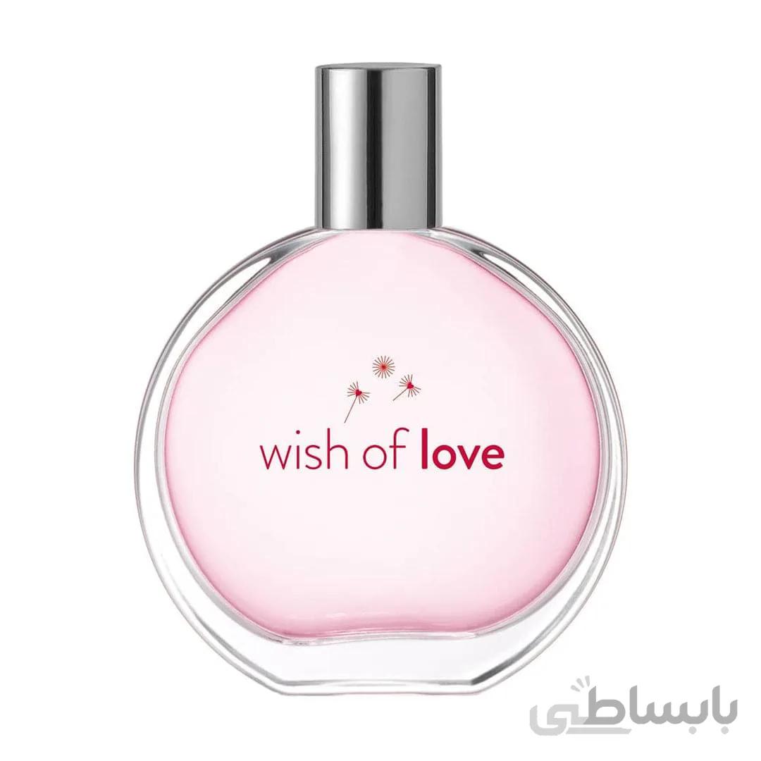 ادکلن زنانه avon مدل wish of love حجم 50 میلی لیتر
