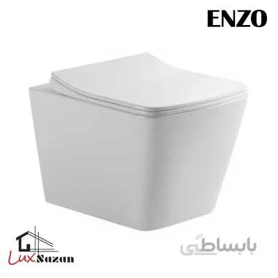 توالت فرنگی وال هنگ کد 014 انزو (ENZO)