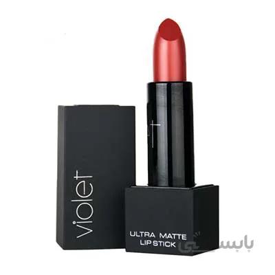 رژلب جامد مات ویولت ۳۵۲ / Violet Ultra Matt Lipstick