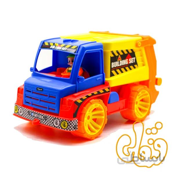 ماشین کامیون حمل زباله قدرتی درج