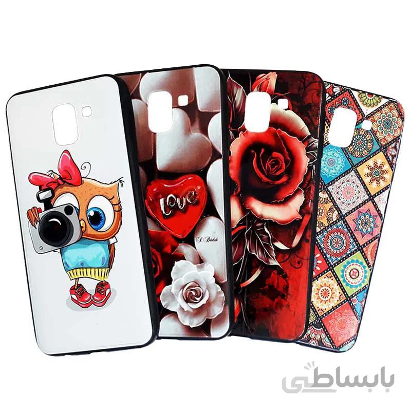 قاب طرح دار گوشی سامسونگ J6 2018
