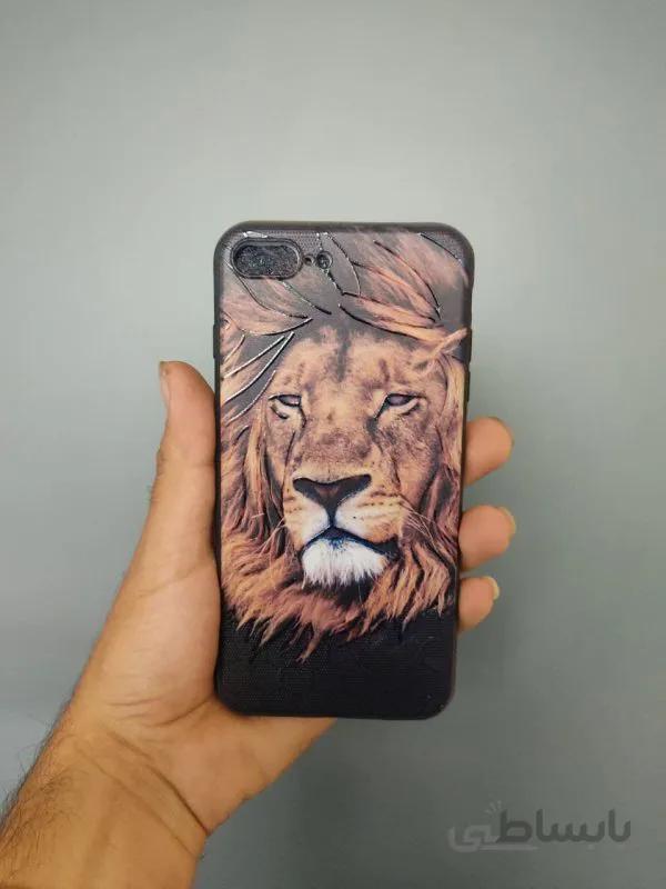 قاب گوشی اپل ایفون 7پلاس/8پلاس طرح lion