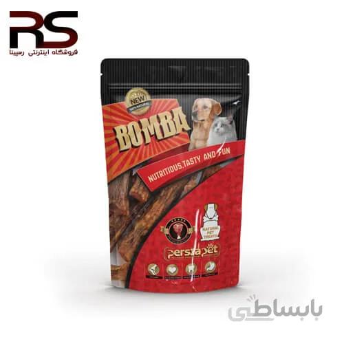 تشویقی طبیعی دنده خشک شده گوسفند بومبا 100 گرم