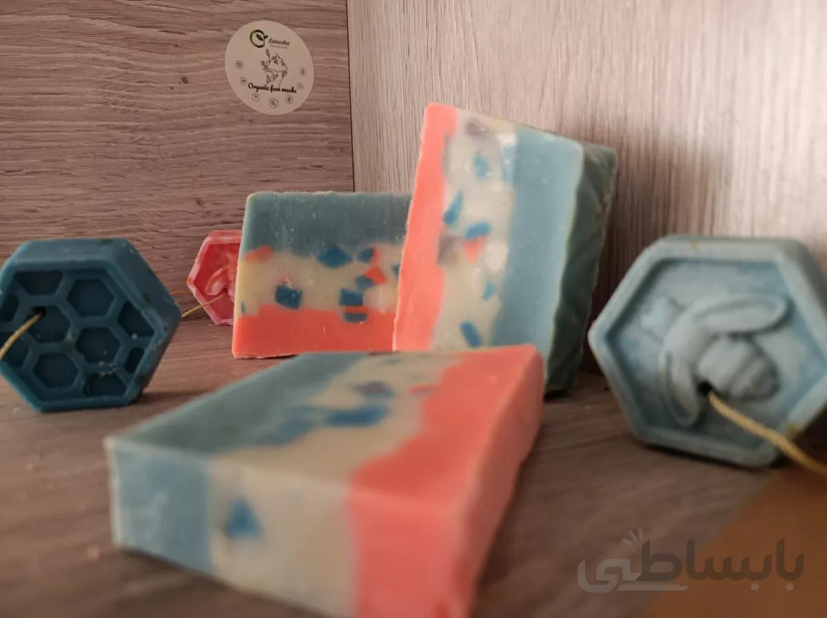 صابون پن دستساز گیاهی کودک درون سایز جیبی