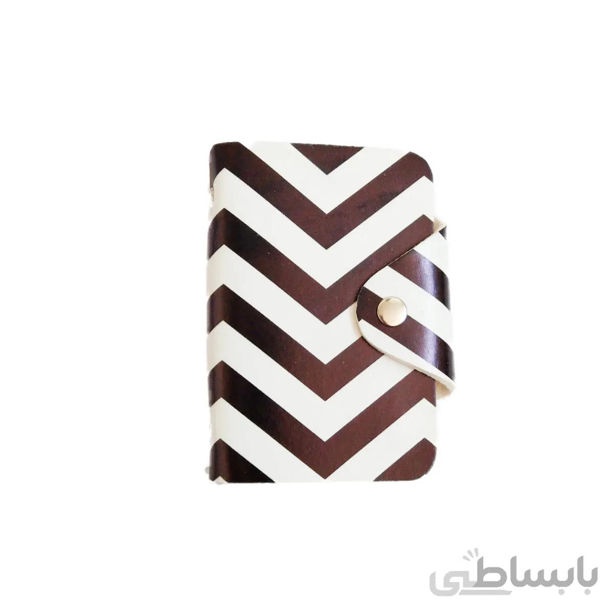 جاکارتی طرح سفید مشکی کد 03