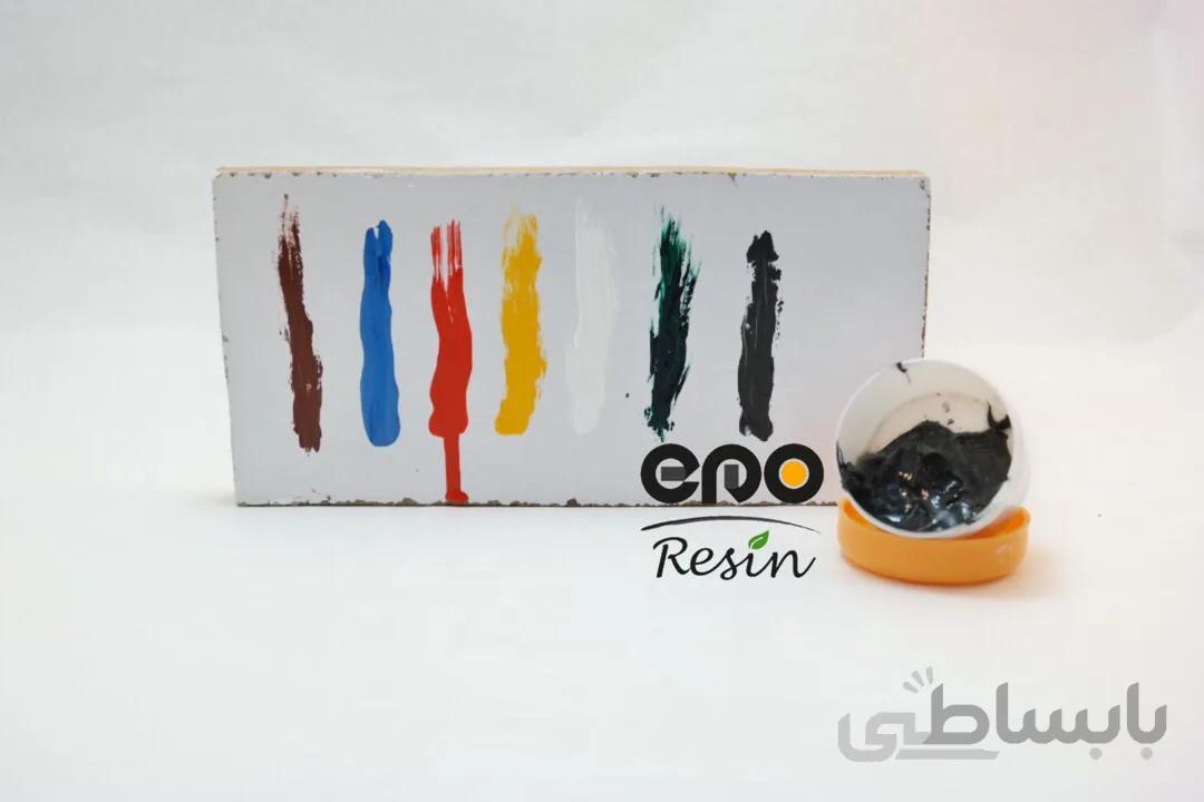 رنگ خمیری مشکی