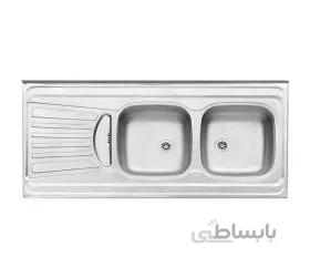 سينک استیل البرز مدل 260 عرض 60