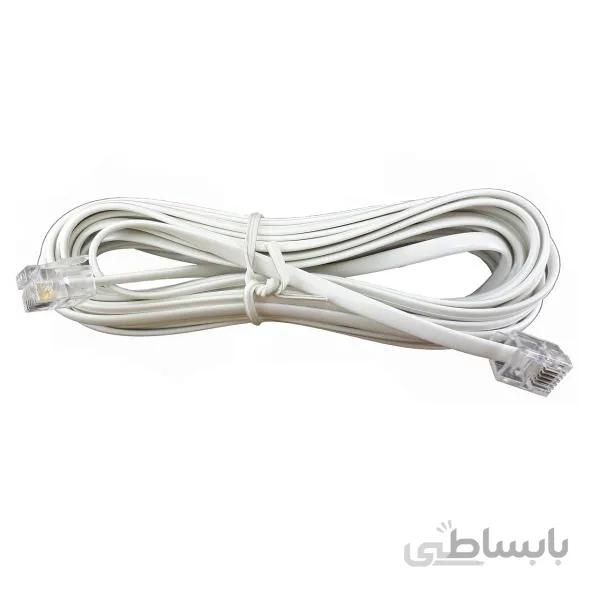 کابل تلفن طول 5 متر