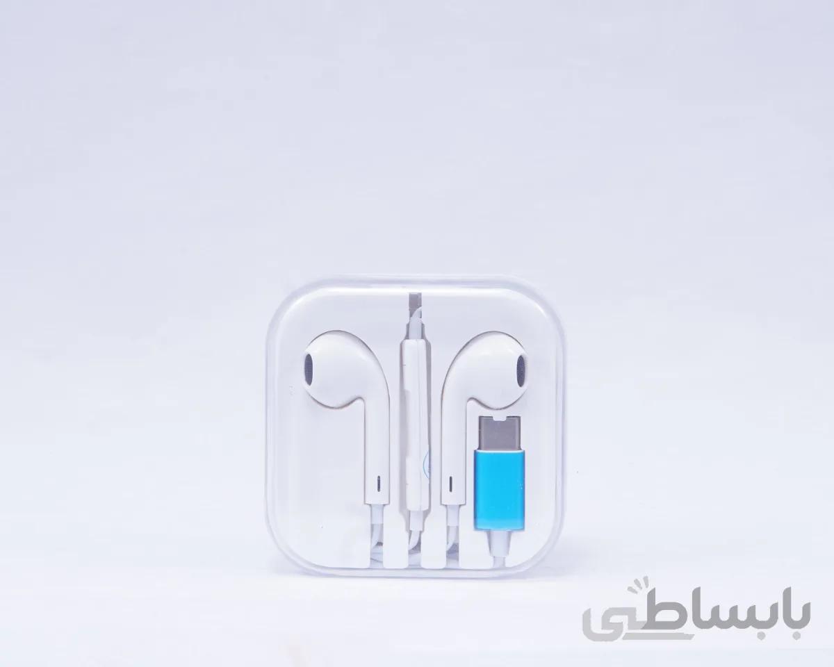 هندزفری سیمی طرح ایرپاد Type-C
