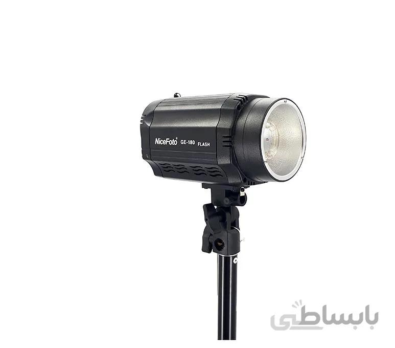 فلاش نایس فتو مدل Nicefoto Mini Studio GE با قدرت 180 ژول