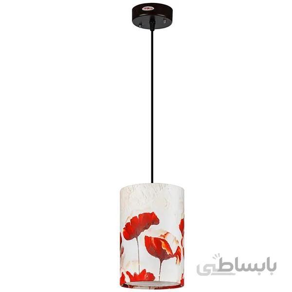 چراغ آویز فلزی چشمه نور کد A1304/1H-BR