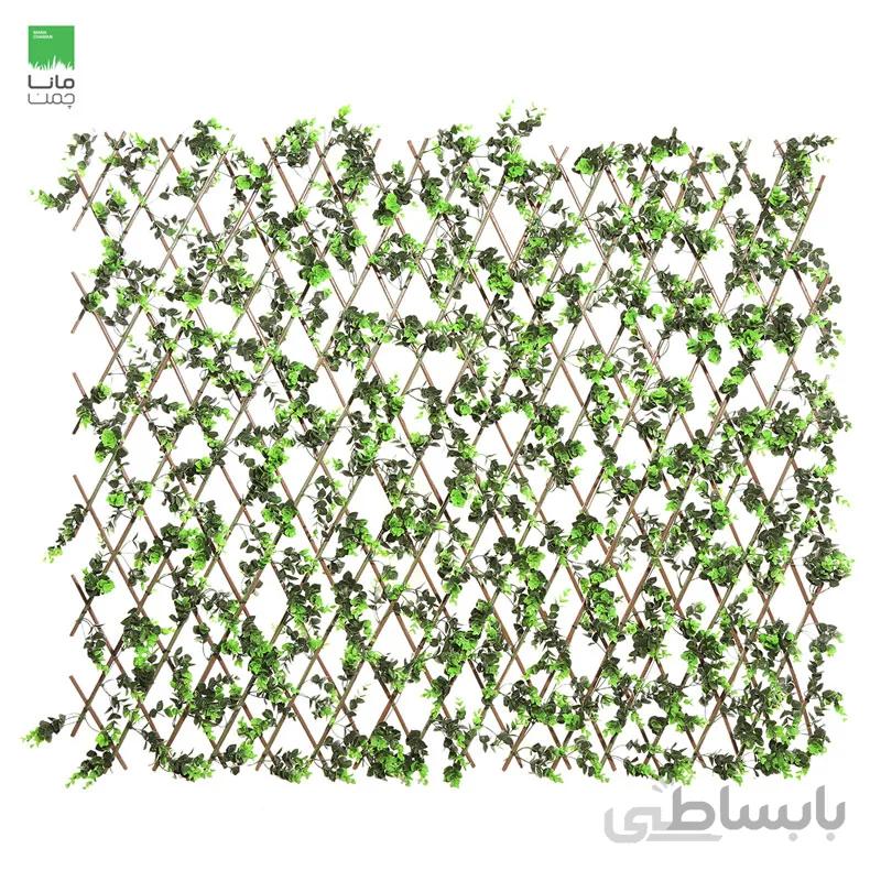 آکاردئون مونتاژ با ریسه گیاه مصنوعی ویولت مدل 10-130