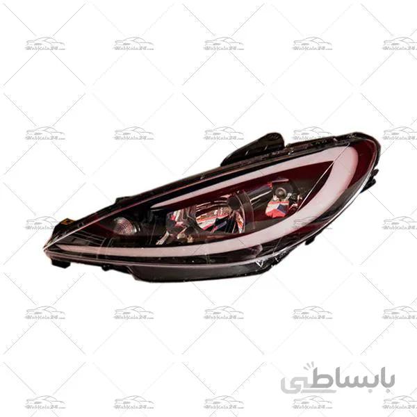چراغ جلو اسپرت پژو 206 طرح هیرو ا Hiro Front Light For Peugeot 206 Headlights