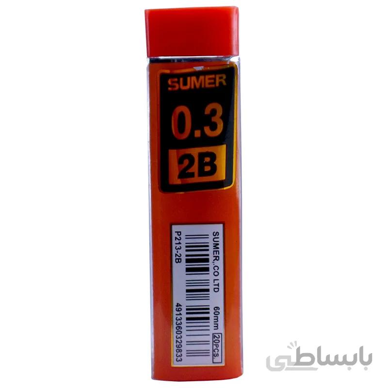 نوک مداد نوکی 0.3 میلی‌متری سومر مدل P213-2B