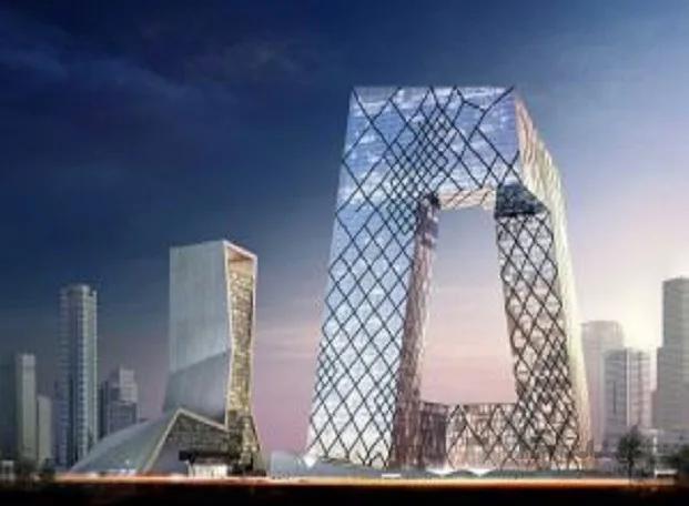 پروژه تحلیل ساختمان تلویزیون مرکزی چین CCTV Headquarters