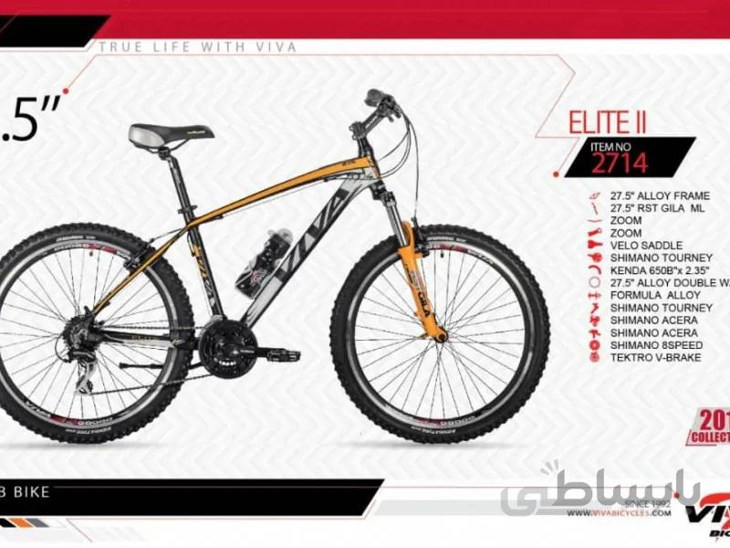 دوچرخه کوهستان ویوا مدل الایت کد 2714 سایز 27.5 - VIVA ELITE II- 2019 collection
