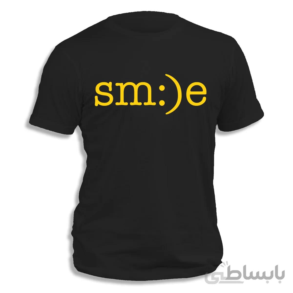 تیشرت طرح جدید Smile