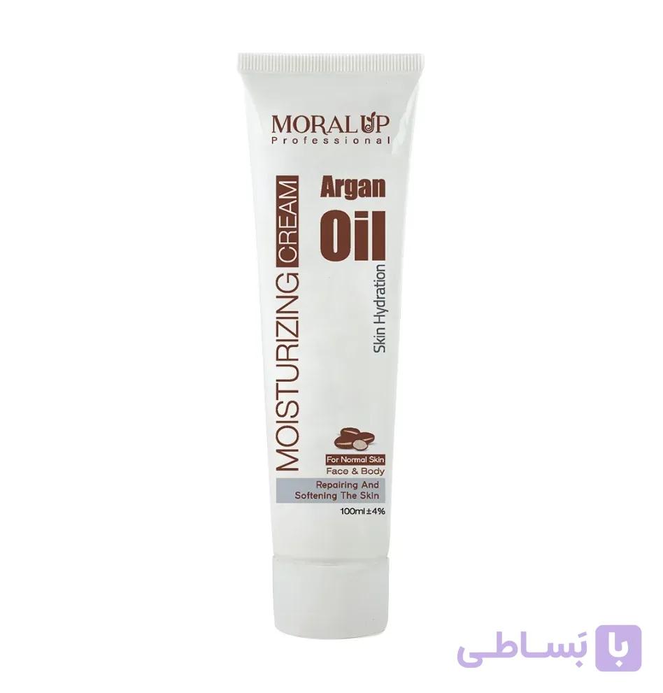 کرم مرطوب کننده تیوپی حاوی روغن آرگان 100 میل