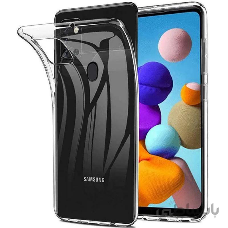 قاب ژله ای شفاف مناسب موبایل شیائومی A21s