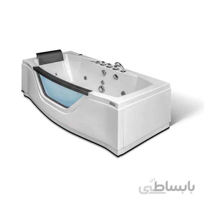 وان و جکوزی اکریلیک ترموزا مدل- 1716s - 170 ا ابعاد : 170Cm ×85Cm - ارتفاع :60 سانتی متر