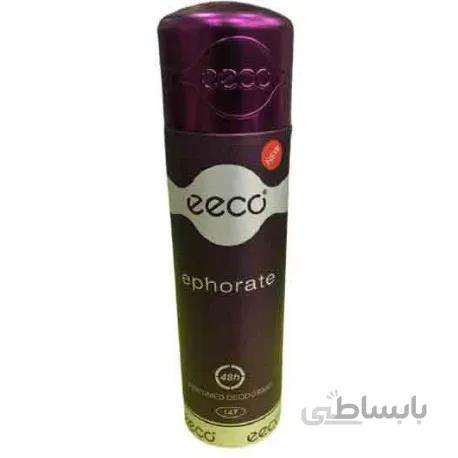 اسپری دئودورانت اکو کد 147 رایحه عطر کلوین کلین ایفوریا/ecco Ephorate