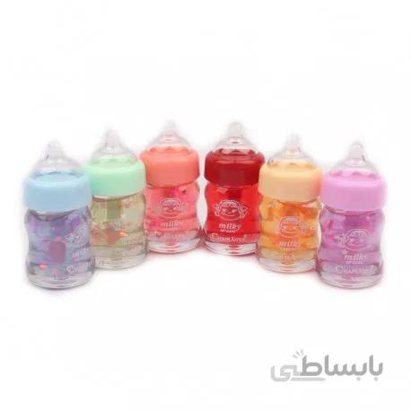 برق لب طرح شیشه شیر مجیک کد lc868