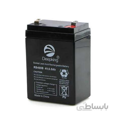 باتری شارژی 4 ولت 6 آمپر Deepking