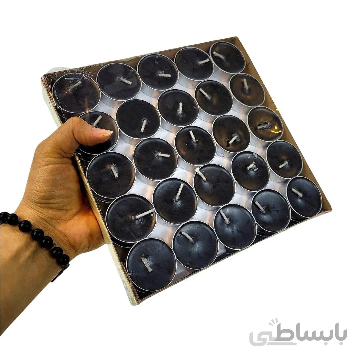شمع وارمر ۵۰ تایی مشکی