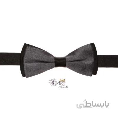 پاپیون سری نینو - بچگانه (دودی براق و سیاه)