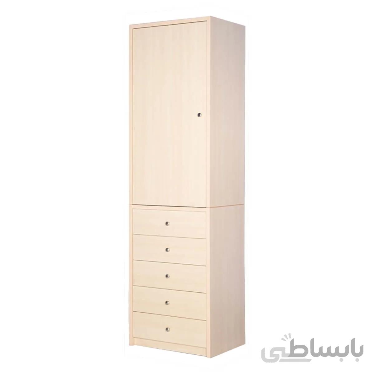 کمد لباس ۶۰ پنج کشو پایه معلق