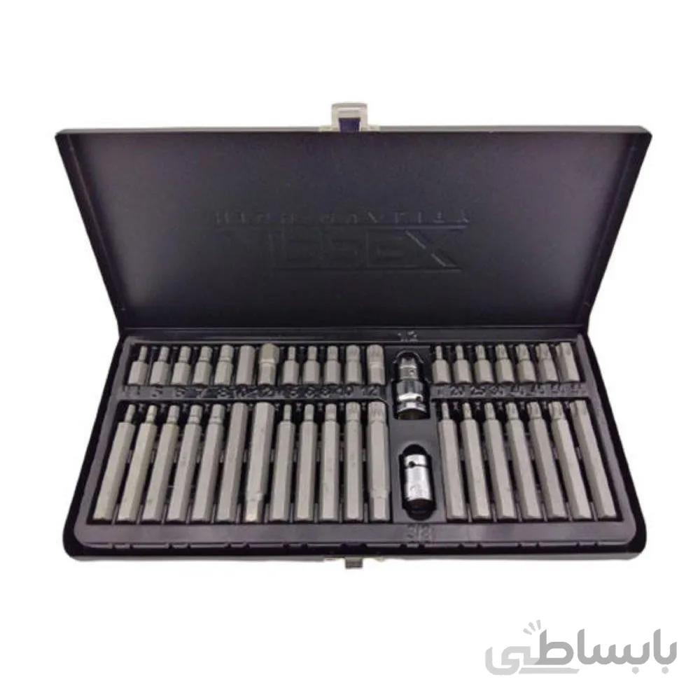 مجموعه 40 عددی سری آچار بیت اپکس کد APX6040