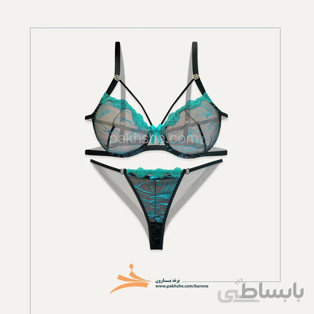 ست شورت و سوتین هارنس دار برند لاوندر کد S69005