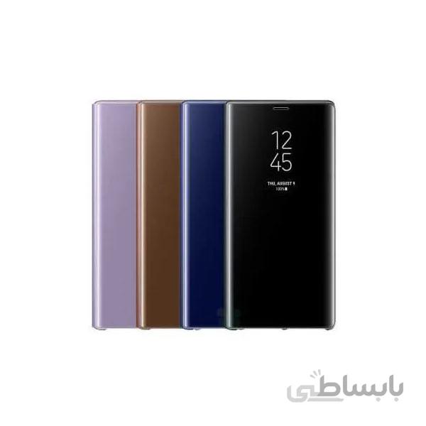 کیف کلاسوری سامسونگ مدل Clear View برای گوشی Galaxy S10