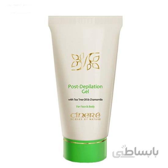 ژل بعد از موزدایی سینره مناسب صورت و بدن حجم 50 میلی لیتر ا Cinere Post Depilation Gel For Face and Body 50ml