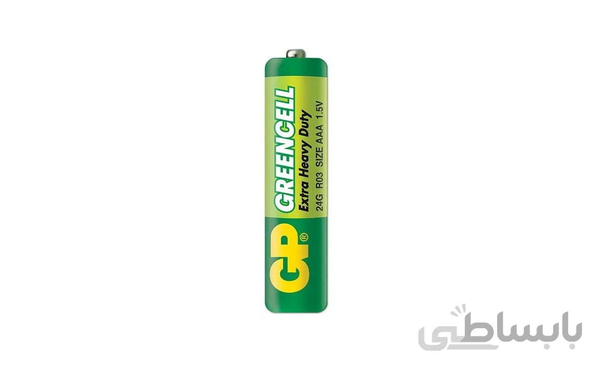 باتري نيم قلمي GreenCell چهار تايي مارک GP