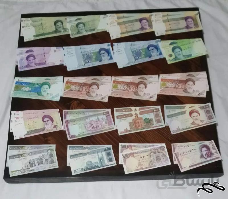 ۲۰ جفت اسکناس بانکی جمهوری - بدون تکرار