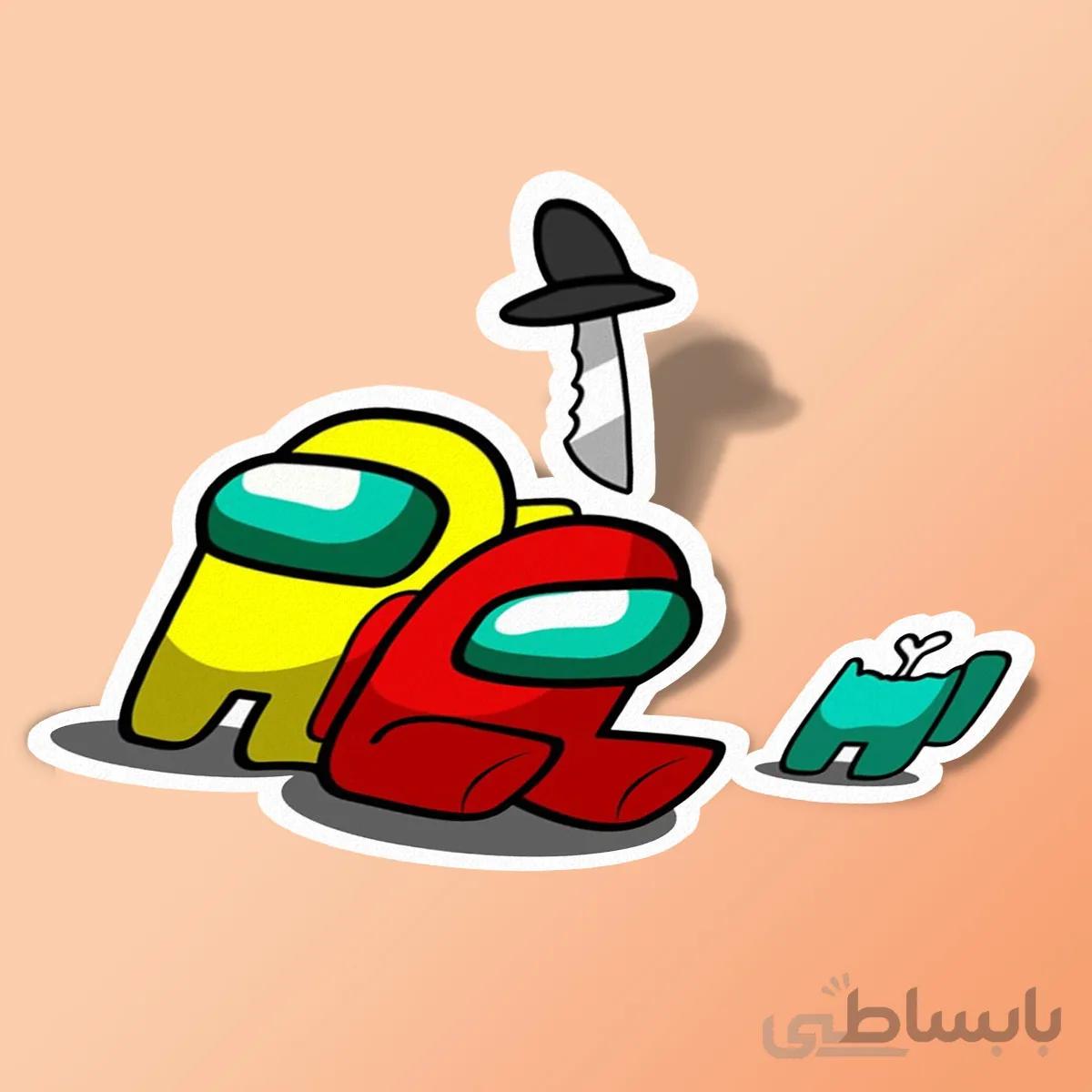 استیکر Among us 2