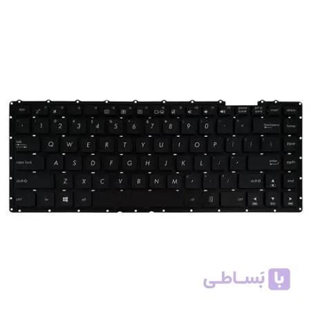 کیبرد لپ تاپ ایسوس X451 مشکی-اینترکوچک بدون فریم