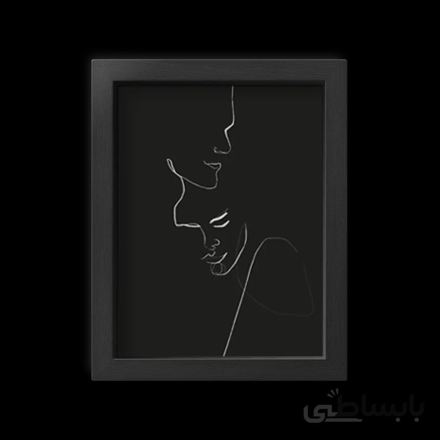 تابلو مینیمال آغوش