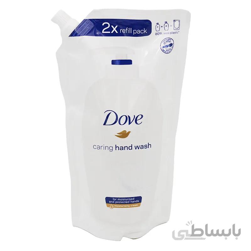 مایع دستشویی رطوب رسان داو مدل caring hand wash حجم 500 میلی لیتر