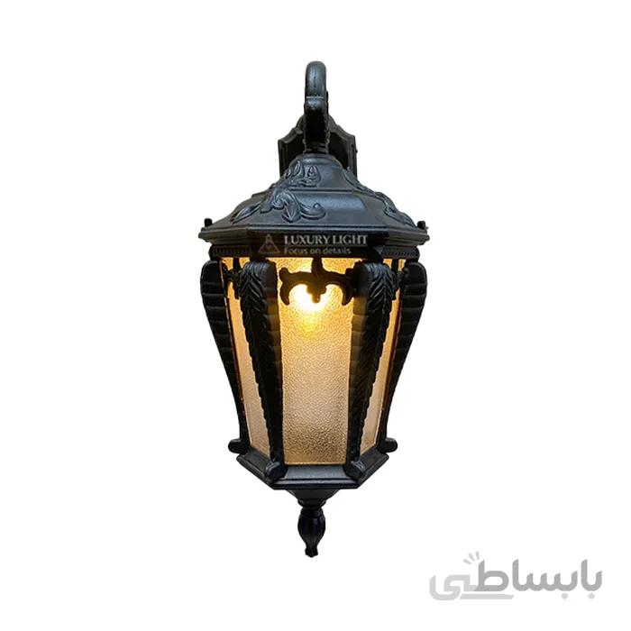 چراغ دیواری حیاطی تکشیدفام مدل پالیز 8502D