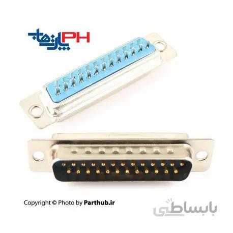 D-Sub سرکابلی (solder) نر 25 پین