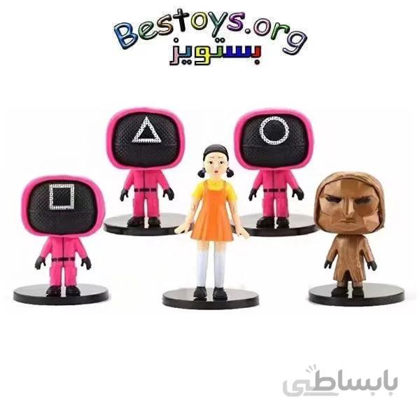 فیگور مدل Game Squid بسته پنج عددی