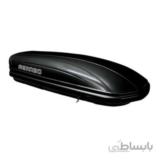 جعبه حمل بار سقفی مدل Menabo - Mania 400 Black