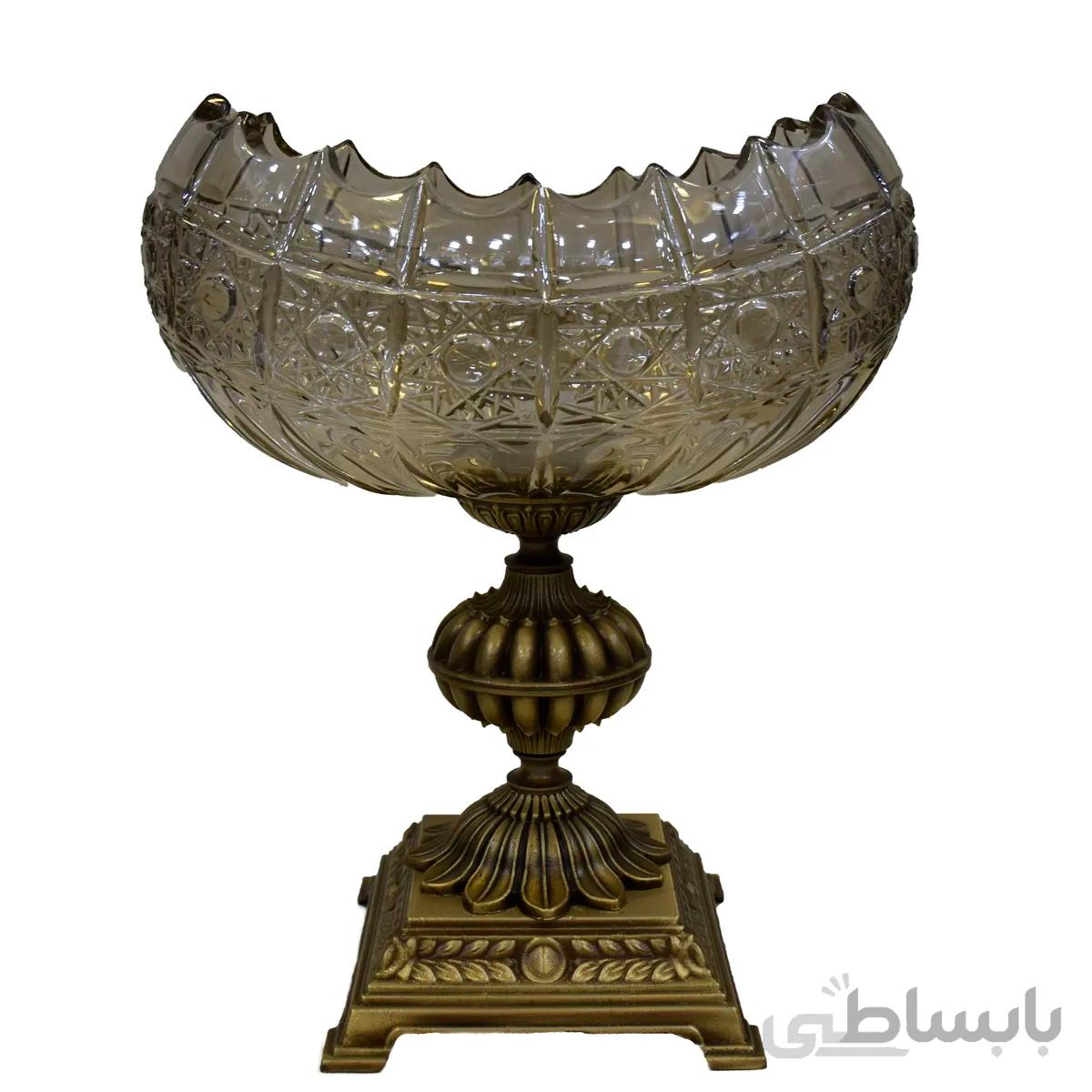 کشکول کلاسیک 30 شامپاینی پایه برنز