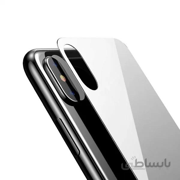 گلس پشت گوشی بیسوس ایفون Baseus back Glass Design for iphone X