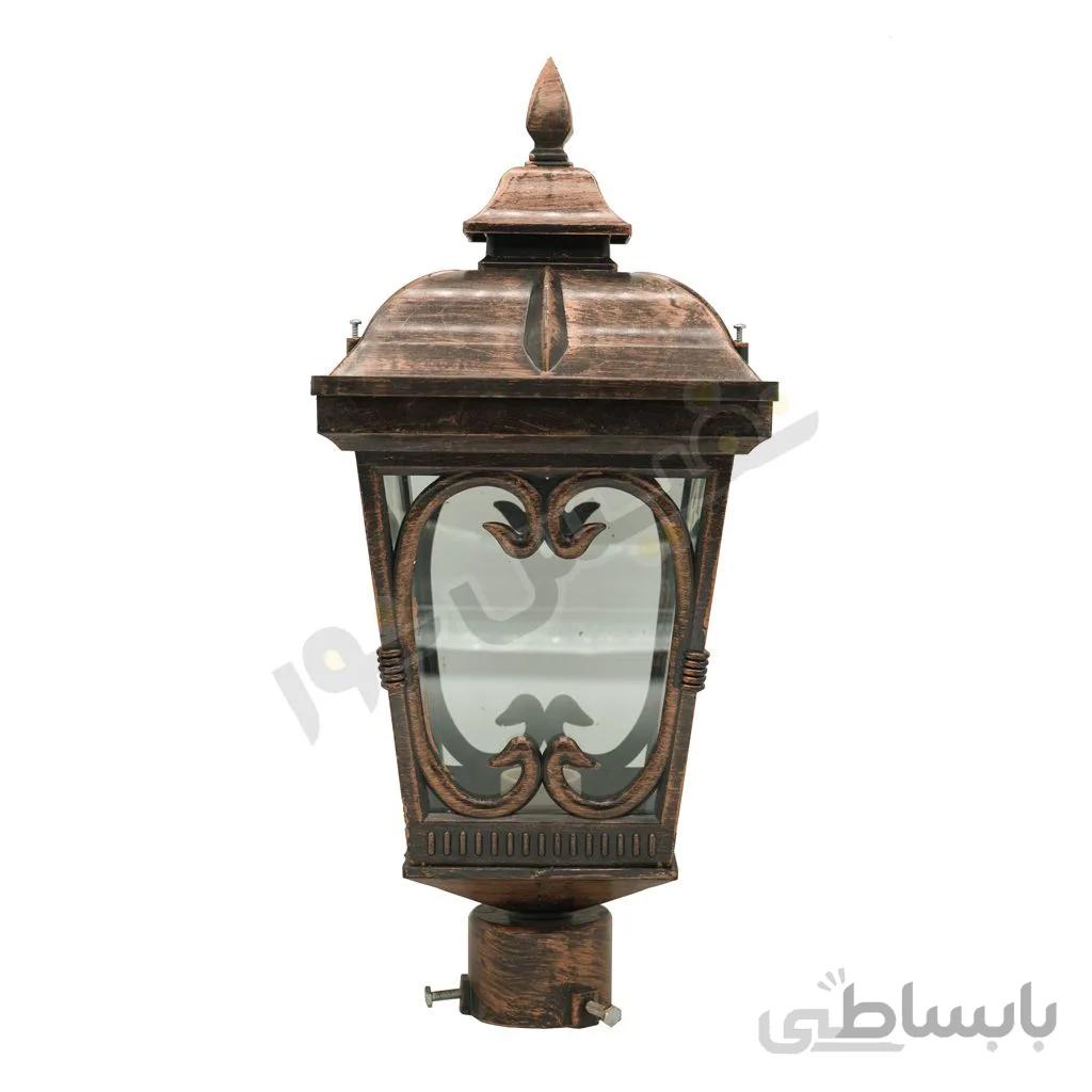 چراغ حیاطی و پارکی سرلوله پلاستیکی مدل OL08-S