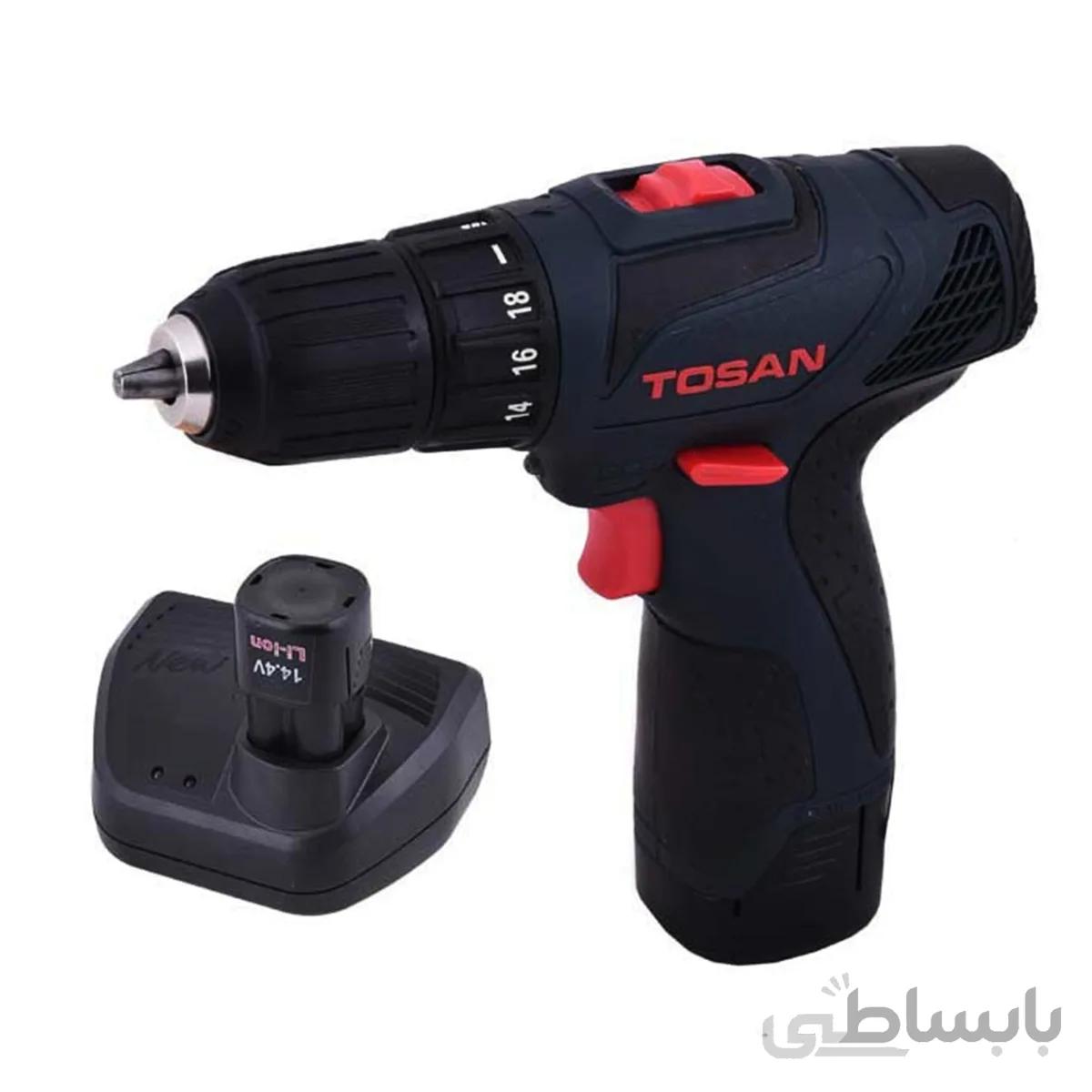 پیچ گوشتی شارژی توسن مدل 9014SCN